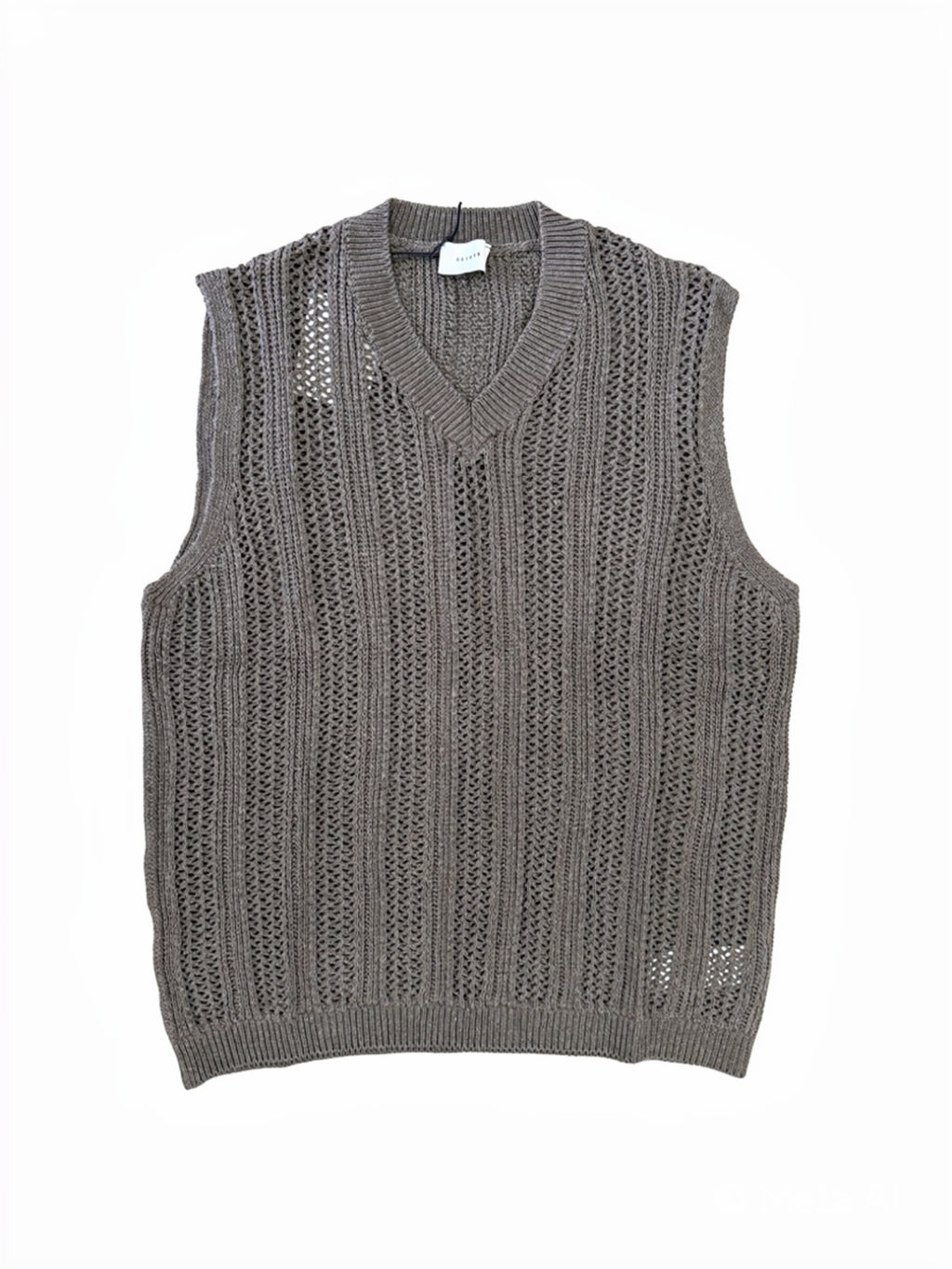 GILET IN MAGLIA A RETE