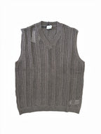 GILET IN MAGLIA A RETE