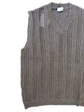 GILET IN MAGLIA A RETE