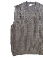 GILET IN MAGLIA A RETE