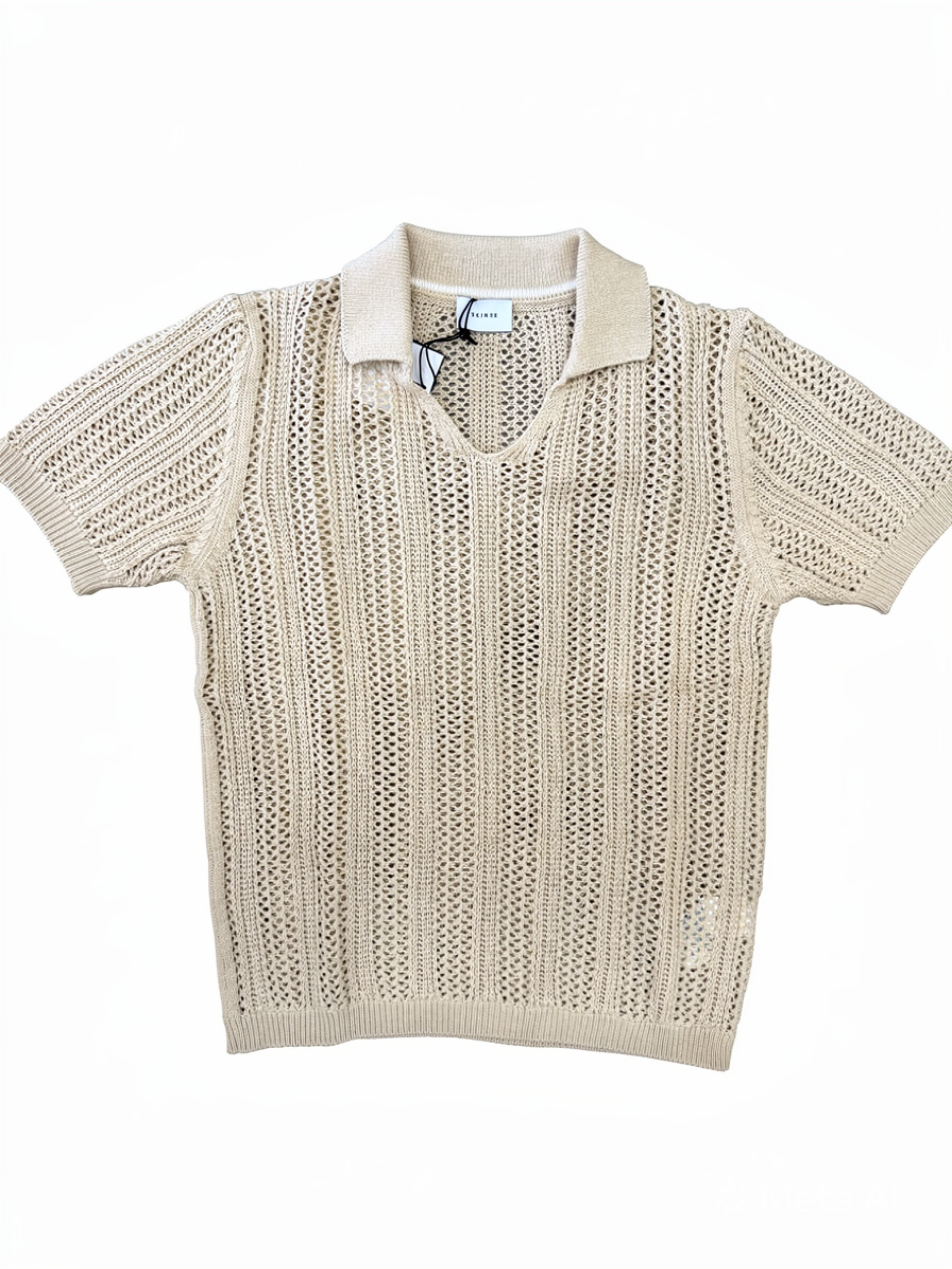 POLO IN MAGLIA A RETE