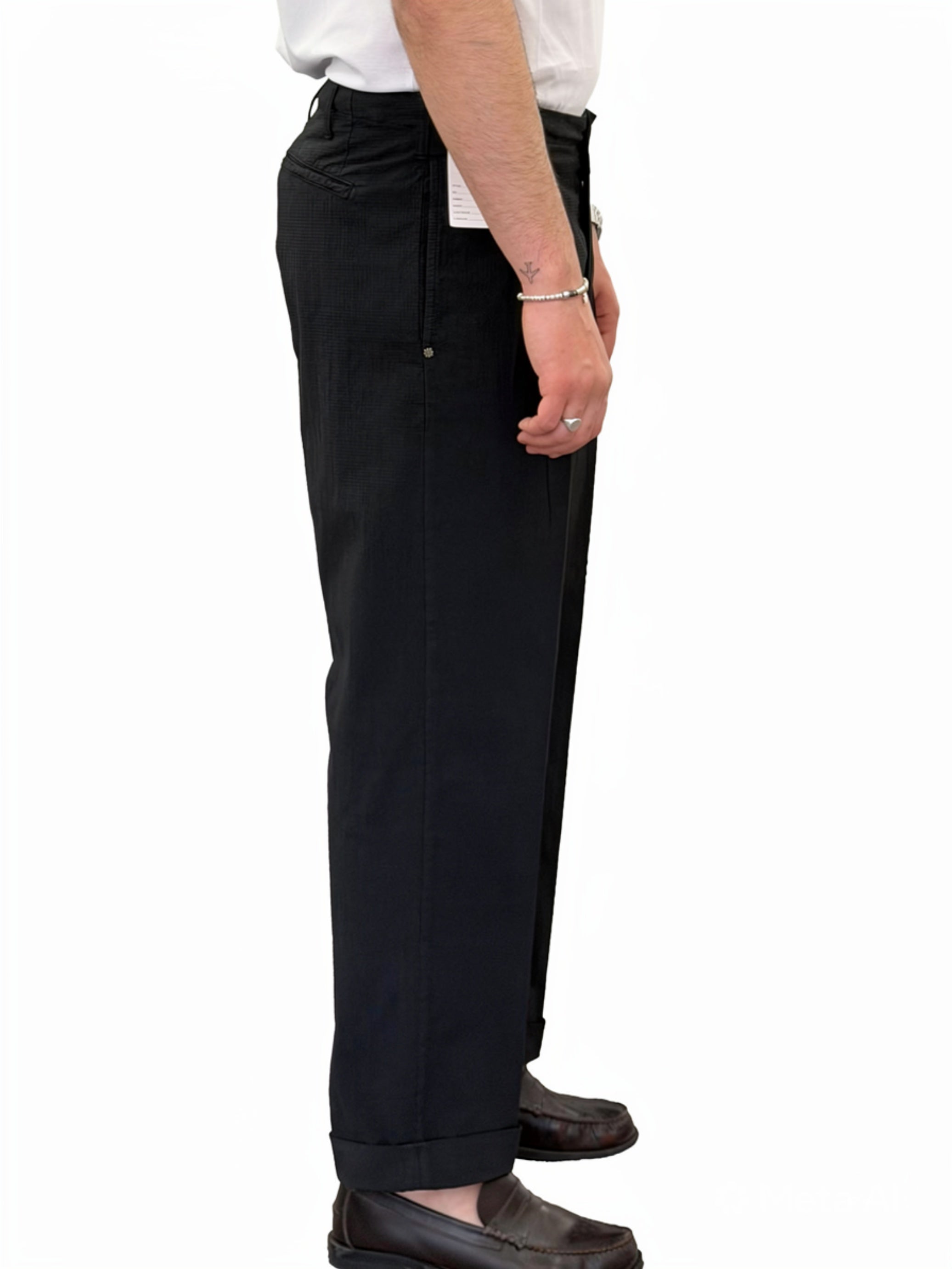 UNIFORM PLEAT CHINO TELACRUDA