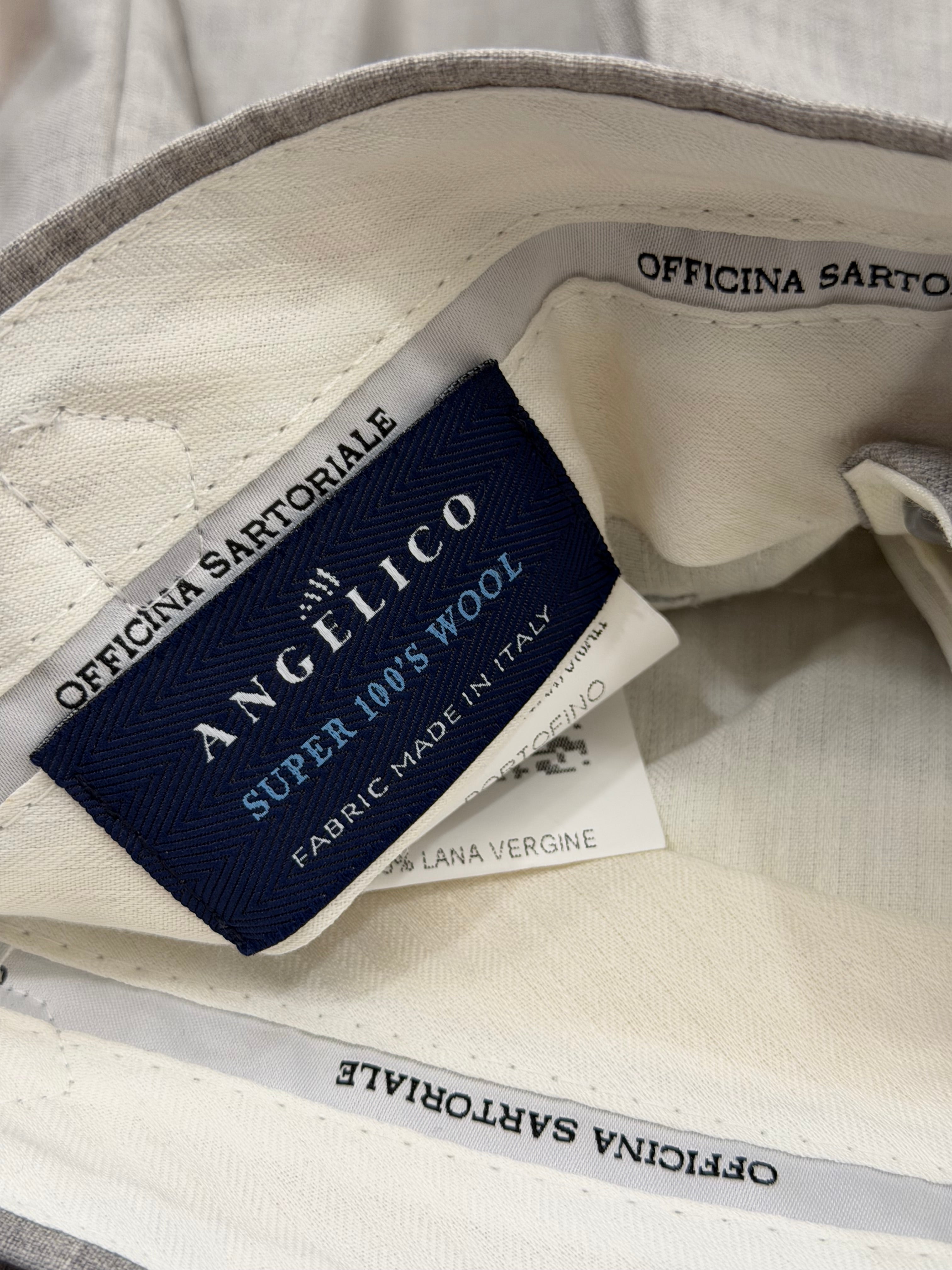PANTALONE DOPPIA PANCE CON BUSTINO ALTO