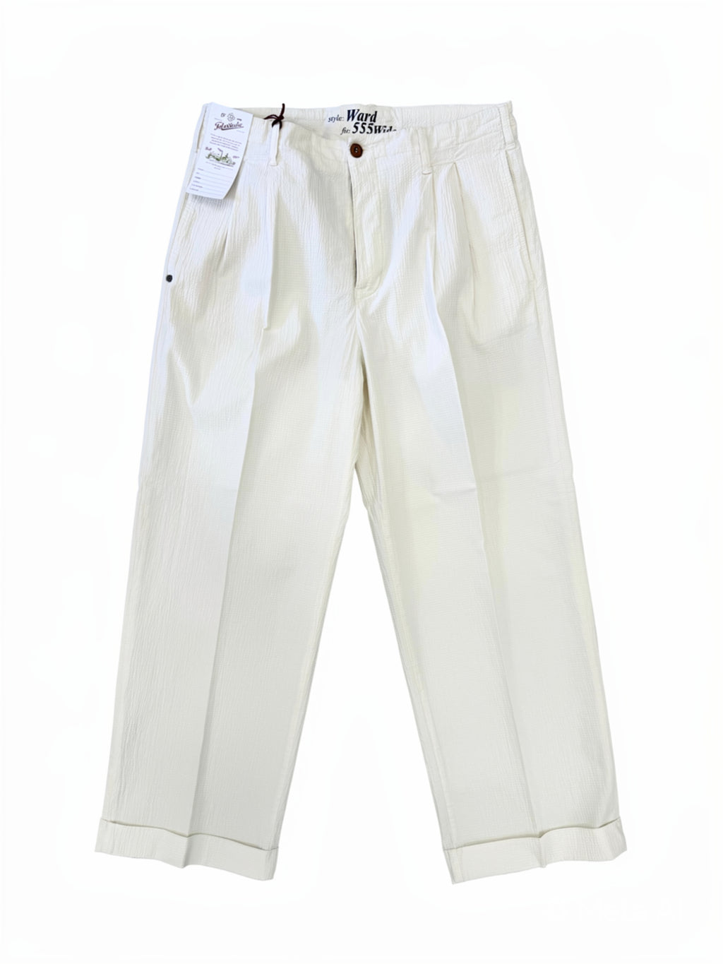 UNIFORM PLEAT CHINO TELACRUDA