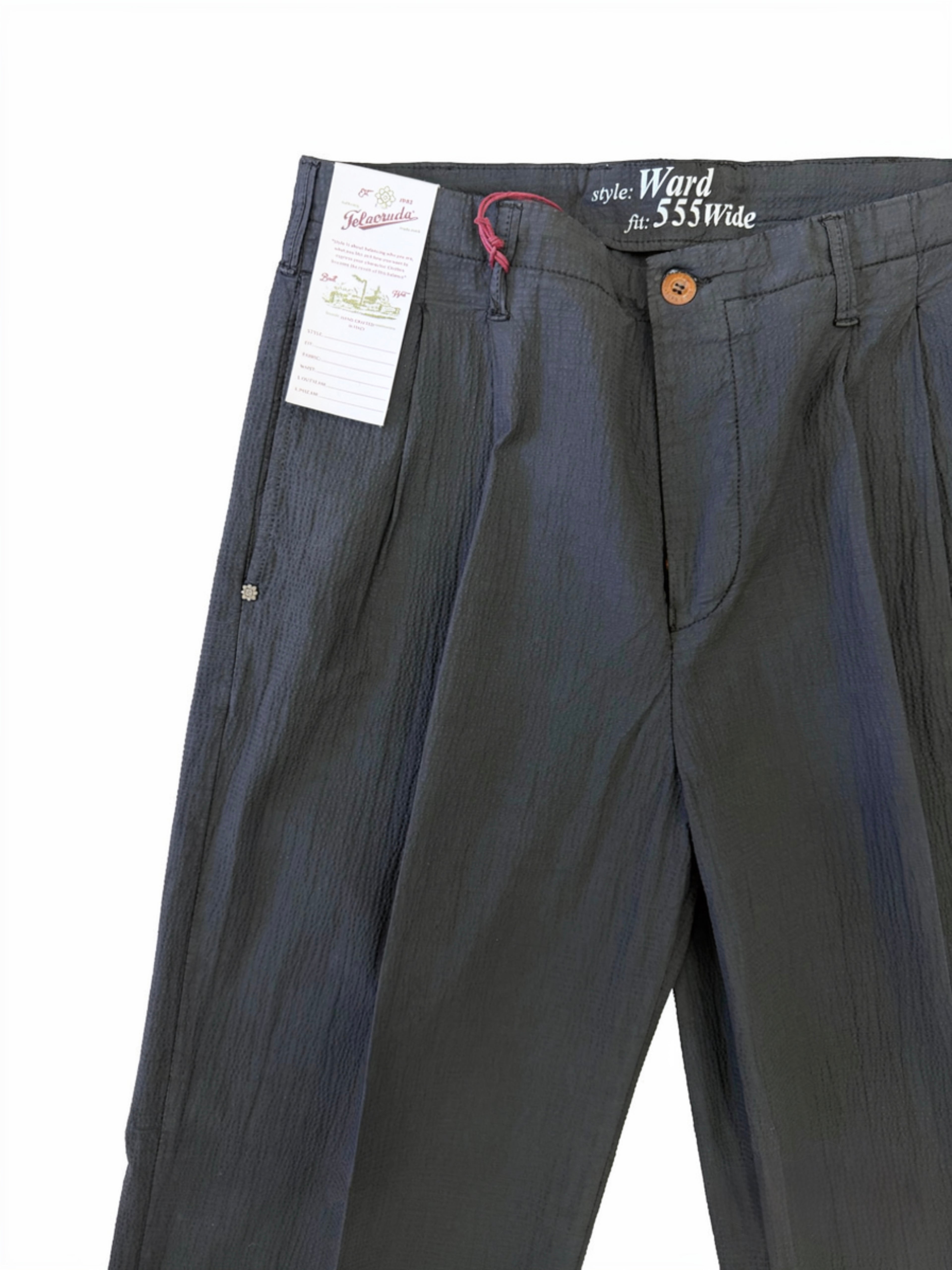 UNIFORM PLEAT CHINO TELACRUDA