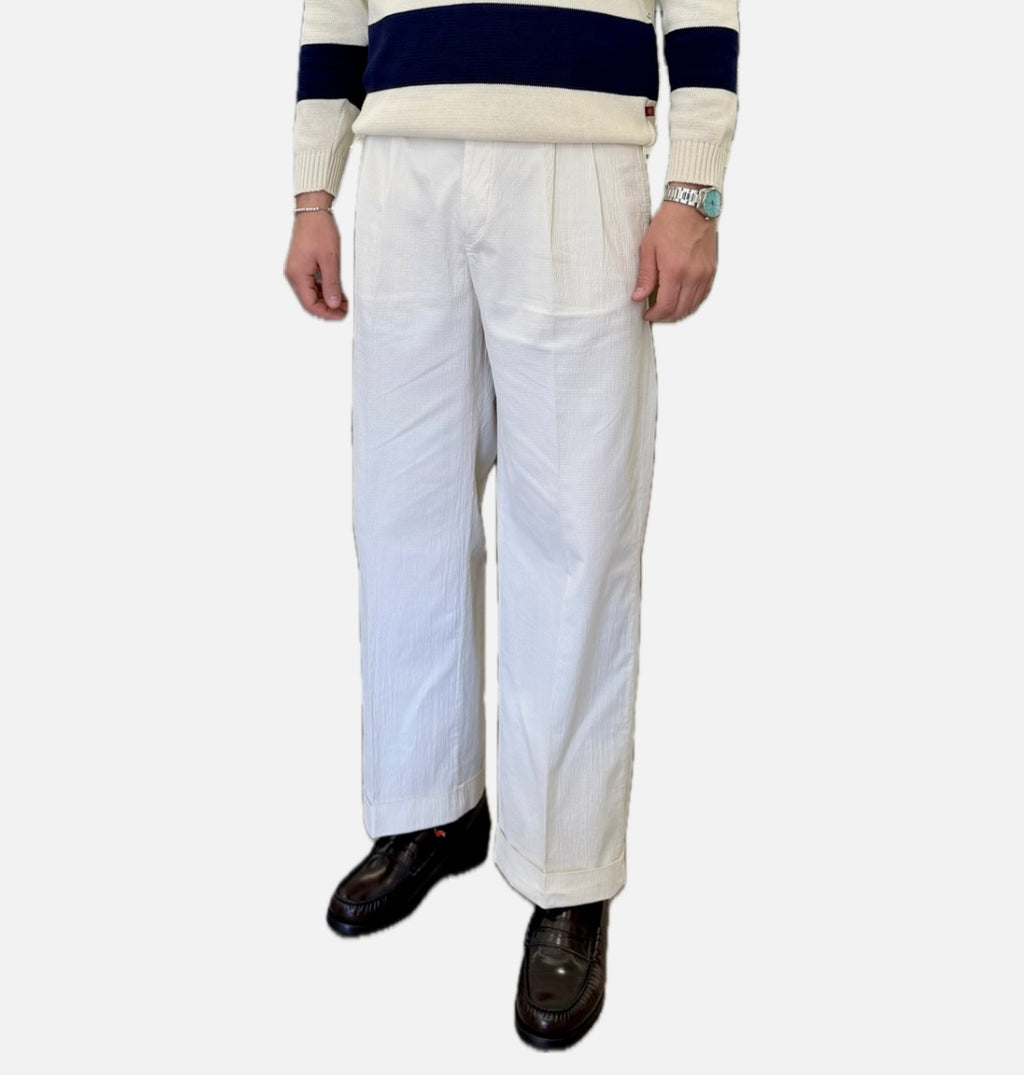 UNIFORM PLEAT CHINO TELACRUDA