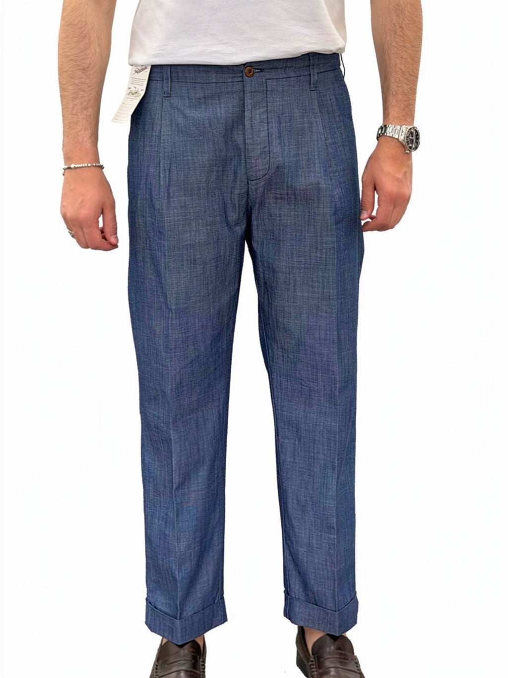 UNIFORM PLEAT CHINO TELACRUDA